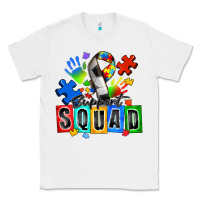 White soccer support squad autism Classic Tee - Zillion Design Studio