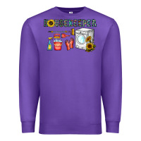 Purple housekeeper Premium Sweatshirt - CowhideDigitalArt