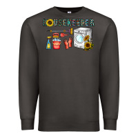 Smoke housekeeper Premium Sweatshirt - CowhideDigitalArt