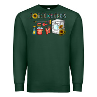 Sports Green housekeeper Premium Sweatshirt - CowhideDigitalArt