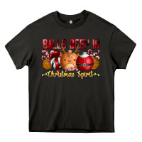 Asphalt balls deep in christmas spirit Heavy Core Tee - CowhideDigitalArt