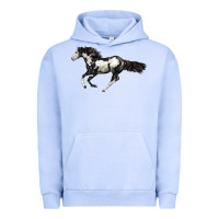 Pigment Grape Ice American Paint Horse Urban Hoodie - LillyAllenDesigns