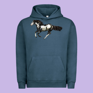 American Paint Horse Urban Hoodie Designed By Lillyallendesigns