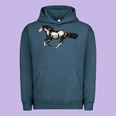 American Paint Horse Urban Hoodie Designed By Lillyallendesigns