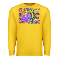 Lemon let all that you do be done in love Premium Sweatshirt - RacoonDesign