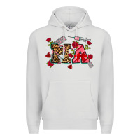 Dove Grey valentines day ma Premium Hoodie - NancyCooperArtShop