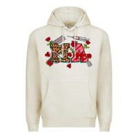 Oatmeal Heather valentines day ma Premium Hoodie - NancyCooperArtShop