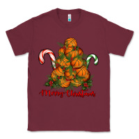 Burgundy Merry Christmas Basketball Classic Tee - RanaPortraitStore