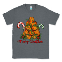 Charcoal Heather Merry Christmas Basketball Classic Tee - RanaPortraitStore