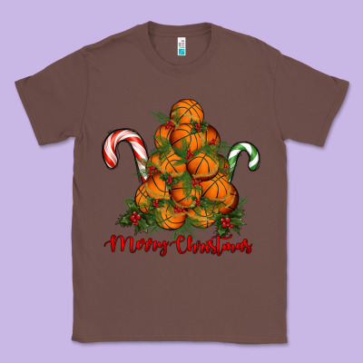 Merry Christmas Basketball Classic Tee Designed By Ranaportraitstore