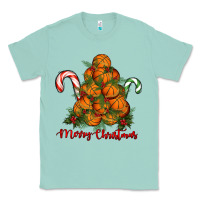 Seafoam Merry Christmas Basketball Classic Tee - RanaPortraitStore