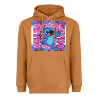 Meerkat stitch ohana Heavyweight Hoodie - Zillion Design Studio