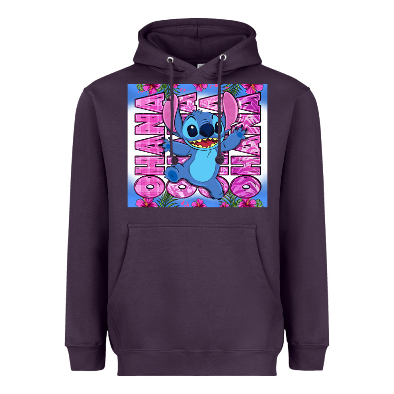 Stitch Ohana Heavyweight Hoodie by Zillion Design Studio | Teevron