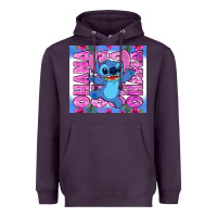 Plum stitch ohana Heavyweight Hoodie - Zillion Design Studio