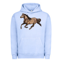 Pigment Grape Ice Missouri Fox Trotter horse Urban Hoodie - LillyAllenDesigns