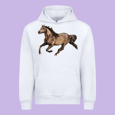 Missouri Fox Trotter Horse Urban Hoodie Designed By Lillyallendesigns