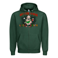 Sports Green out here lookin like a snack Zipper Hoodie - Zillion Design Studio