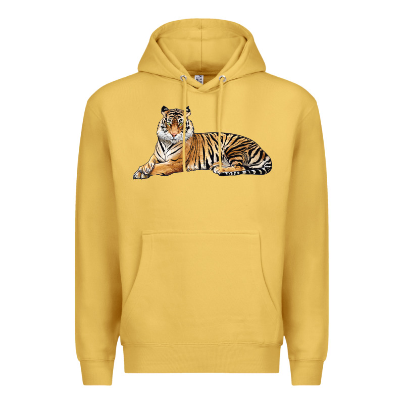 Tiger Premium Hoodie by LillyAllenDesigns | Teevron