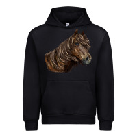 Black missouri horse Urban Hoodie - LillyAllenDesigns