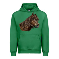 Emerald missouri horse Urban Hoodie - LillyAllenDesigns