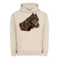 Pigment French Oak missouri horse Urban Hoodie - LillyAllenDesigns