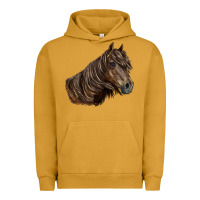 Pigment Peanut Butter missouri horse Urban Hoodie - LillyAllenDesigns