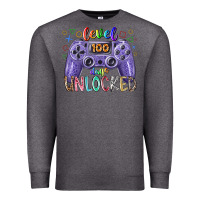 Charcoal Heather level days unclocked Premium Sweatshirt - RacoonDesign