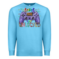 Ocean Blue level days unclocked Premium Sweatshirt - RacoonDesign