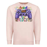 Pale Pink level days unclocked Premium Sweatshirt - RacoonDesign