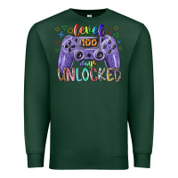 Sports Green level days unclocked Premium Sweatshirt - RacoonDesign