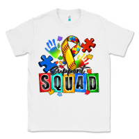 White softball support squad autism Classic Tee - Zillion Design Studio