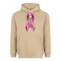 Mushroom Breast Cancer Ribbon Baseball Heavyweight Hoodie - texasbilliewilder