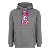 Storm Breast Cancer Ribbon Baseball Heavyweight Hoodie - texasbilliewilder
