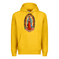 Lemon our lady of guadalupe leopard and roses Premium Hoodie - BarkalooDesign