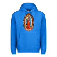 True Royal our lady of guadalupe leopard and roses Premium Hoodie - BarkalooDesign