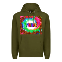Army Green pride Premium Hoodie - AdoDesignShop
