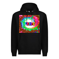 Black pride Premium Hoodie - AdoDesignShop