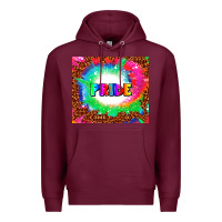 Burgundy pride Premium Hoodie - AdoDesignShop
