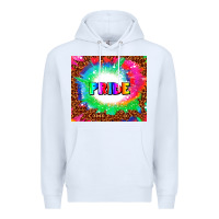 White pride Premium Hoodie - AdoDesignShop