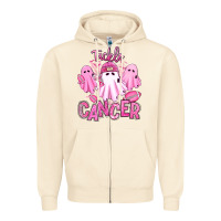 Sandshell tackle cancer halloween ghosts american football Zipper Hoodie - RanaPortraitStore