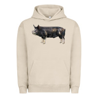 Pigment French Oak berkshire pig Urban Hoodie - LillyAllenDesigns