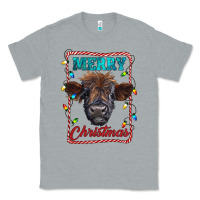 Heather Grey Merry Christmas Calf Classic Tee - RanaPortraitStore