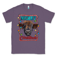 Lavender Merry Christmas Calf Classic Tee - RanaPortraitStore