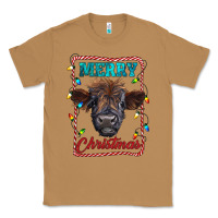 Toasted Coconut Merry Christmas Calf Classic Tee - RanaPortraitStore