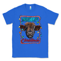 True Royal Merry Christmas Calf Classic Tee - RanaPortraitStore