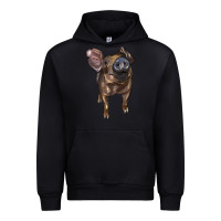 Black baby duroc pig Urban Hoodie - LillyAllenDesigns
