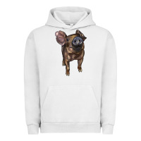 Pigment Lunar Rock baby duroc pig Urban Hoodie - LillyAllenDesigns