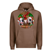 Chestnut Christmas heifers Christmas Premium Hoodie - Jasminsmagicworld