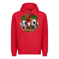 Red Christmas heifers Christmas Premium Hoodie - Jasminsmagicworld
