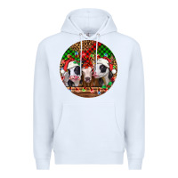 White Christmas heifers Christmas Premium Hoodie - Jasminsmagicworld